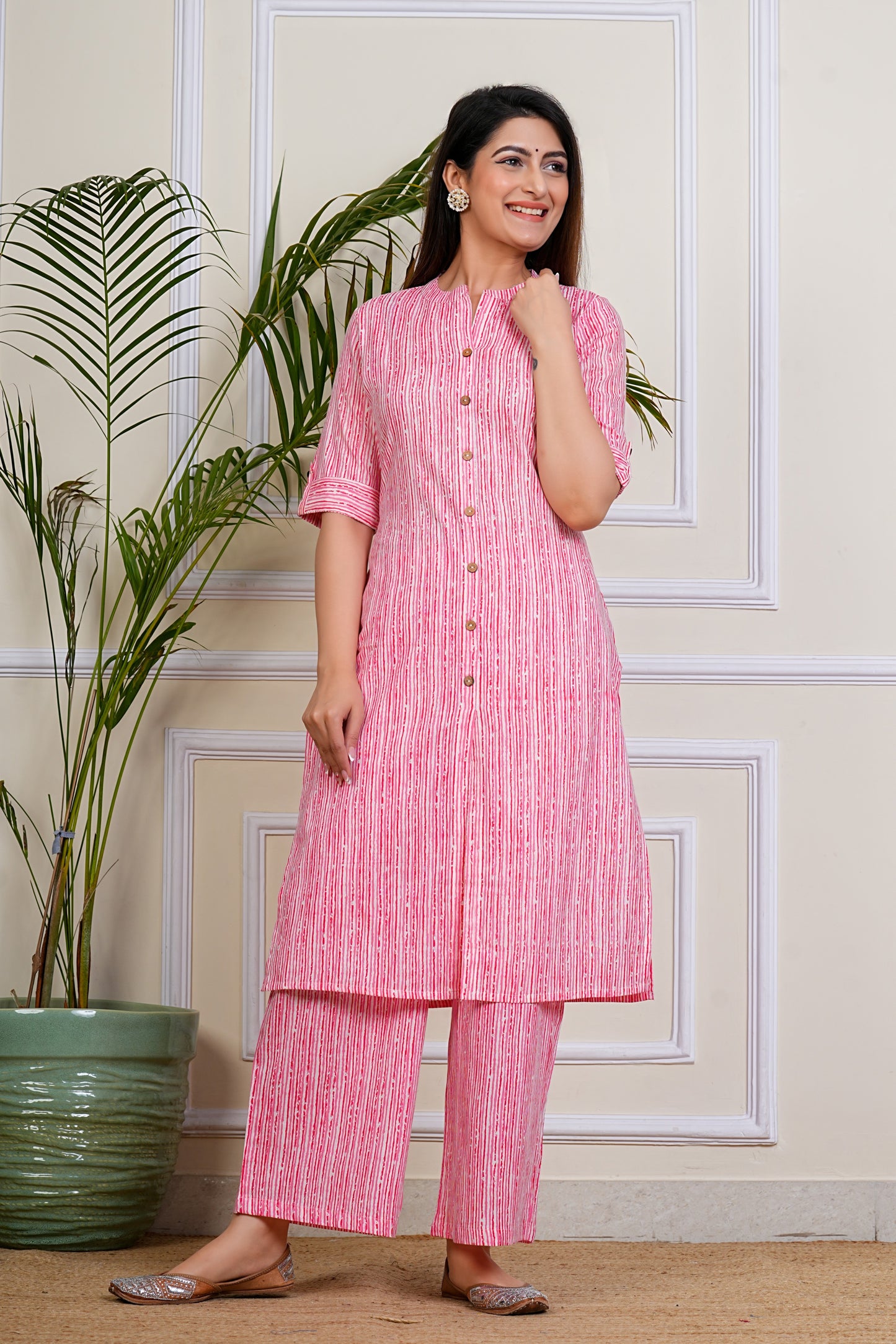 Pink Whisper Kurta Set