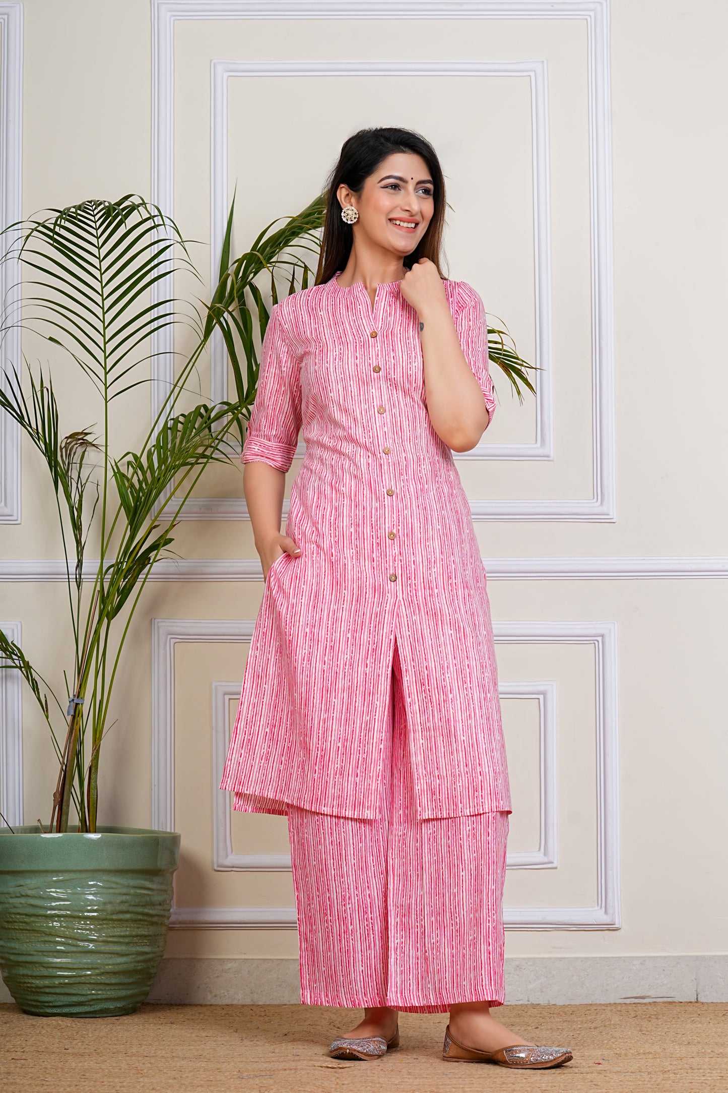 Pink Whisper Kurta Set