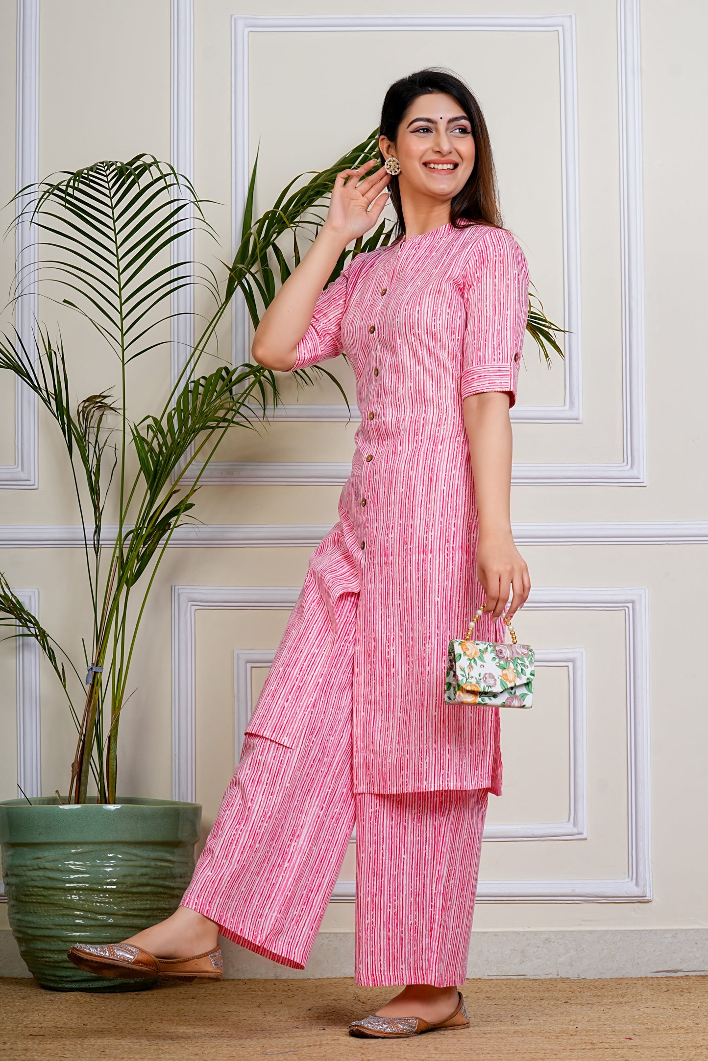 Pink Whisper Kurta Set