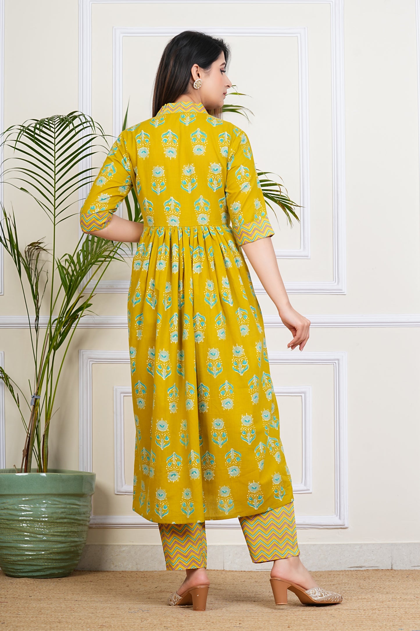 Mustard Charm Kurta Set