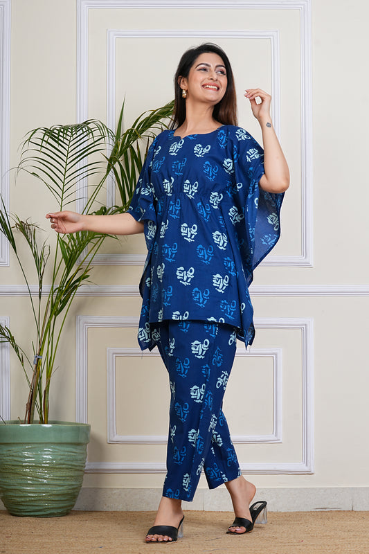 Twilight Blossom Kurta Set