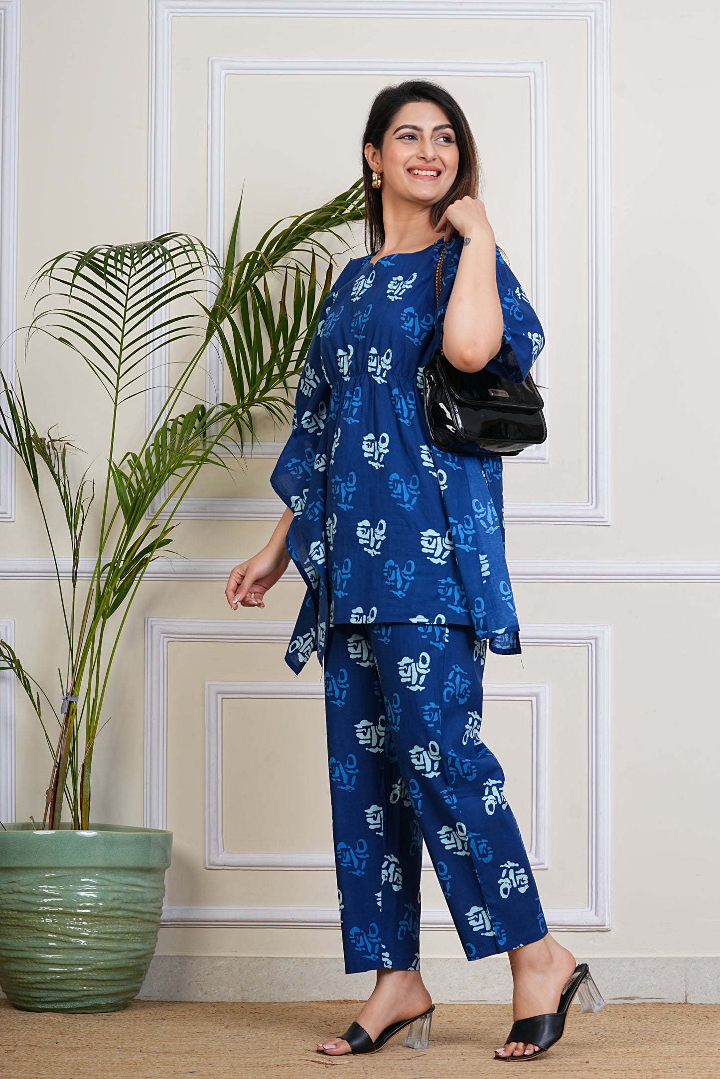 Twilight Blossom Kurta Set