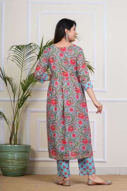 Blossom Breeze Kurta Set