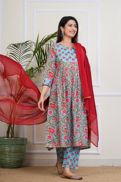 Blossom Breeze Kurta Set