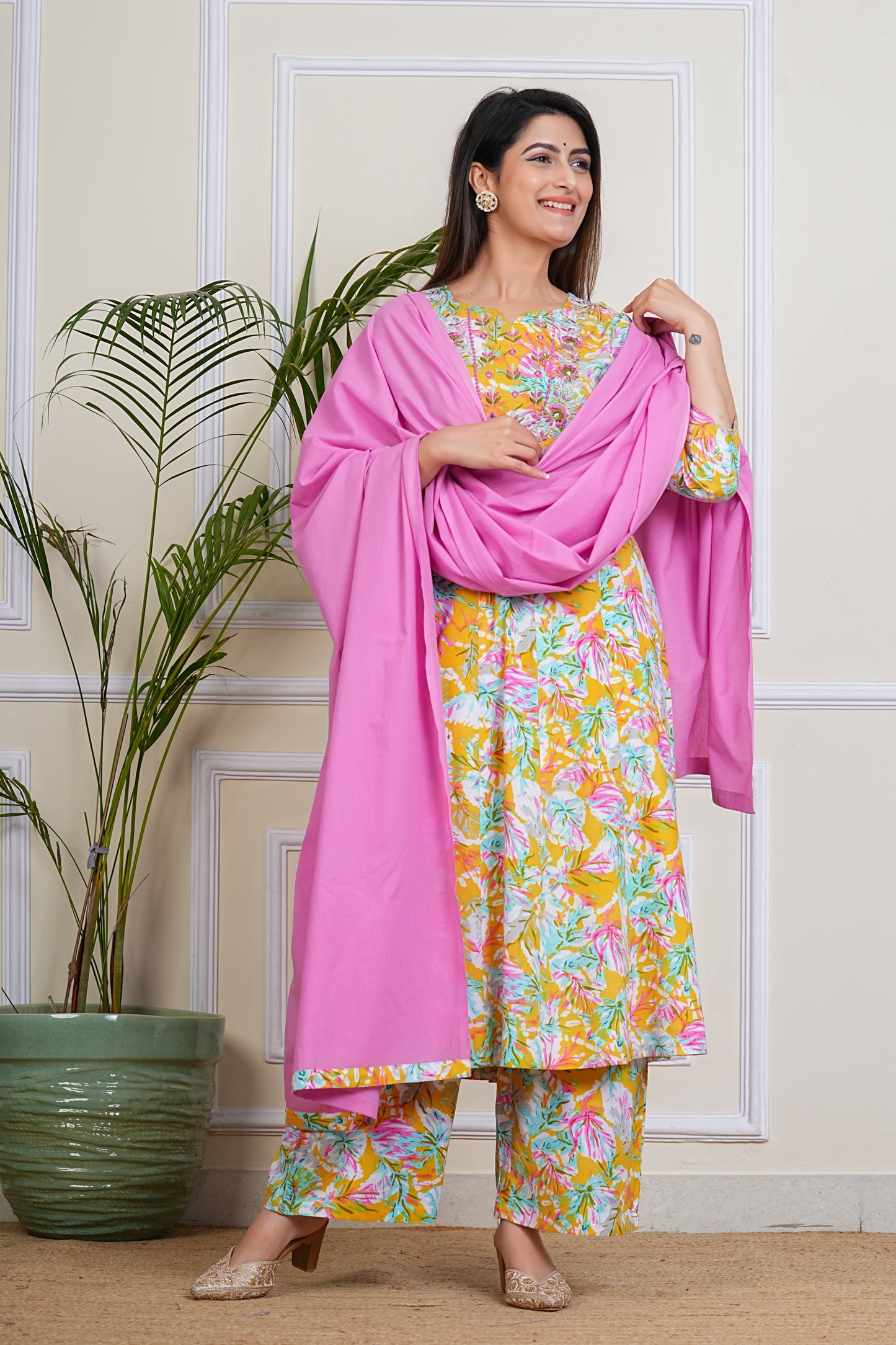 Floral Bliss Kurta Set