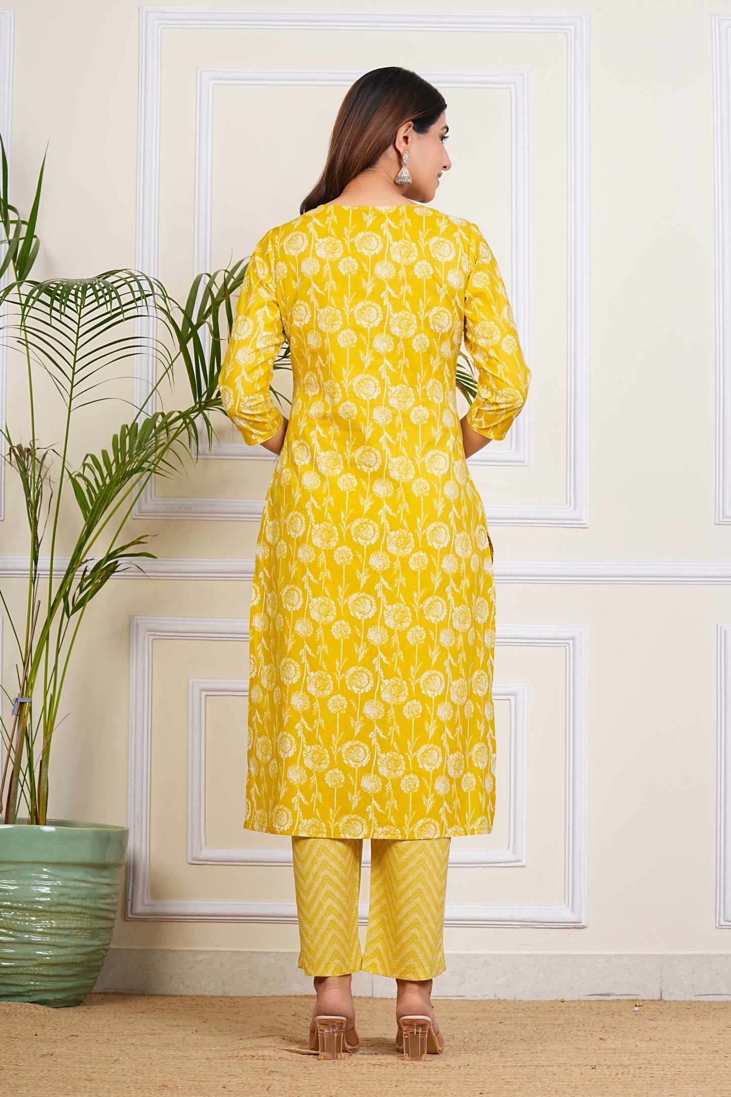 Sunshine Elegance Kurta Set