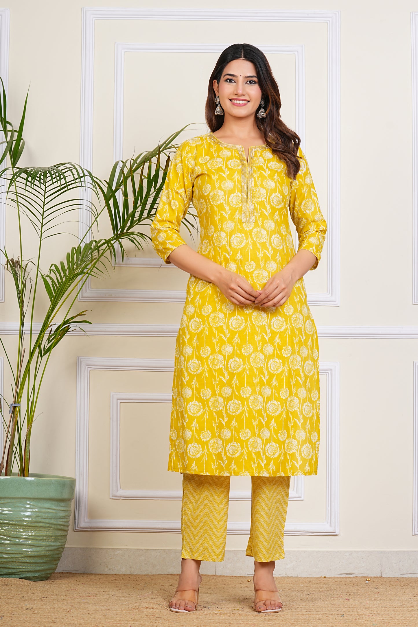 Sunshine Elegance Kurta Set