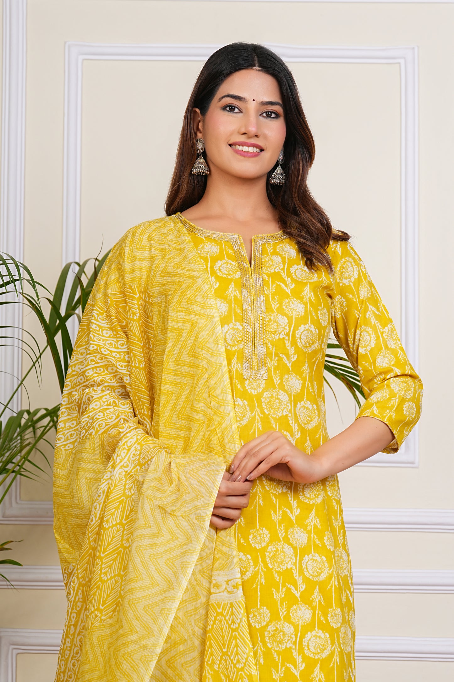 Sunshine Elegance Kurta Set