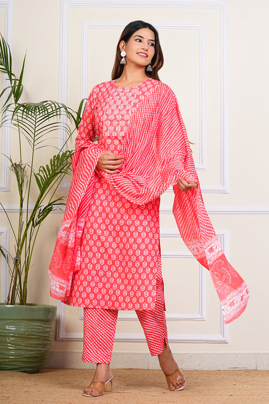 Blush Grace Kurta Set