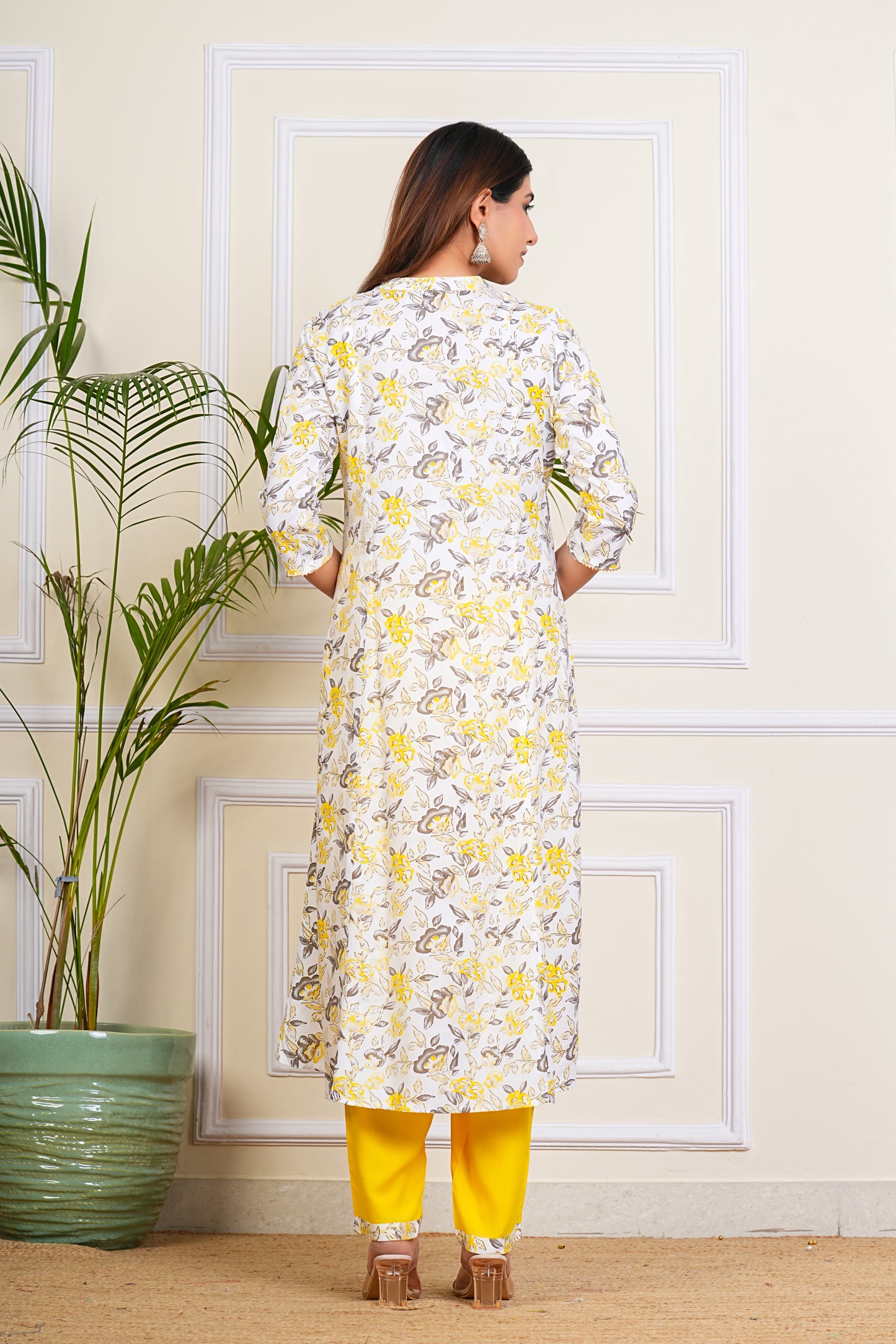 Sunshine Bloom Kurta Set