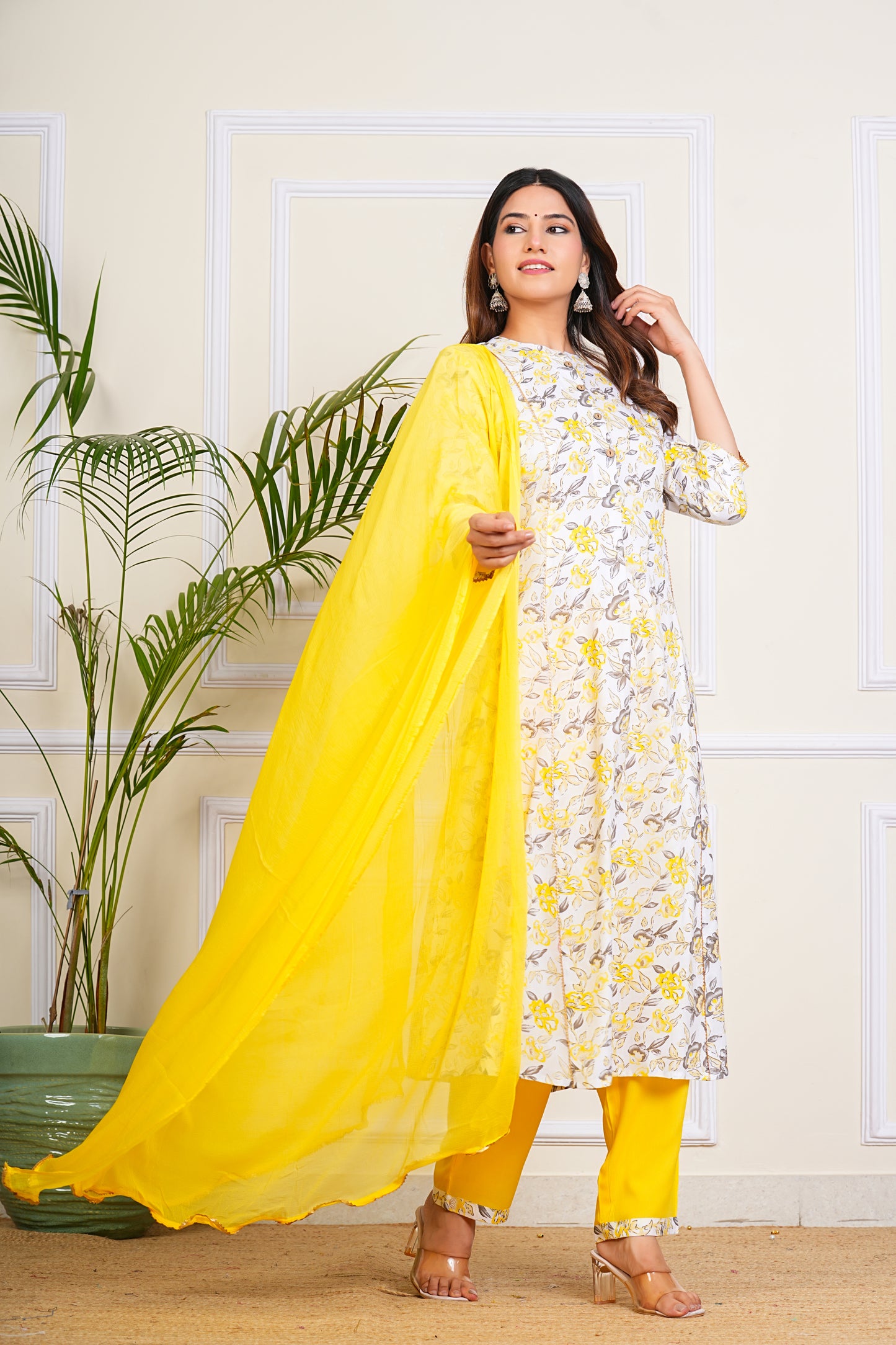 Sunshine Bloom Kurta Set