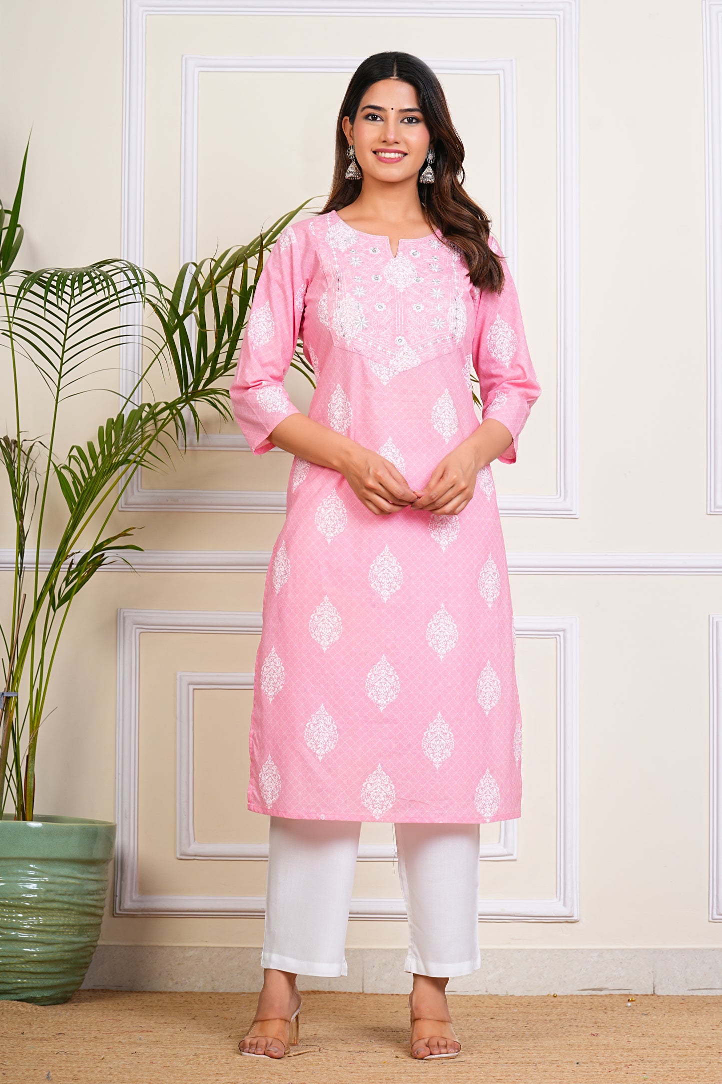 Blush Elegance Kurta Set