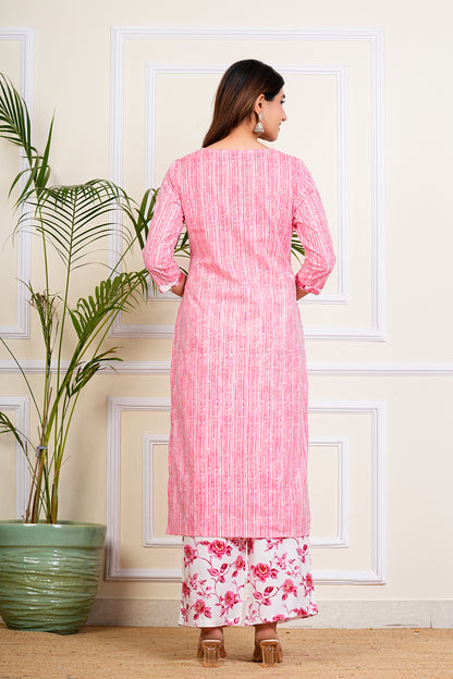 Rose Charm Kurta Set