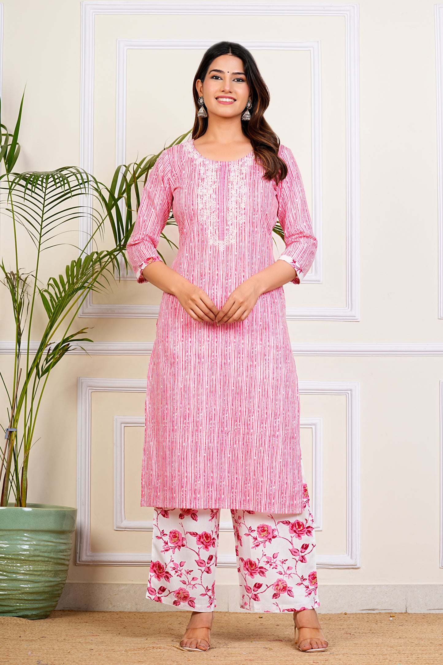 Rose Charm Kurta Set