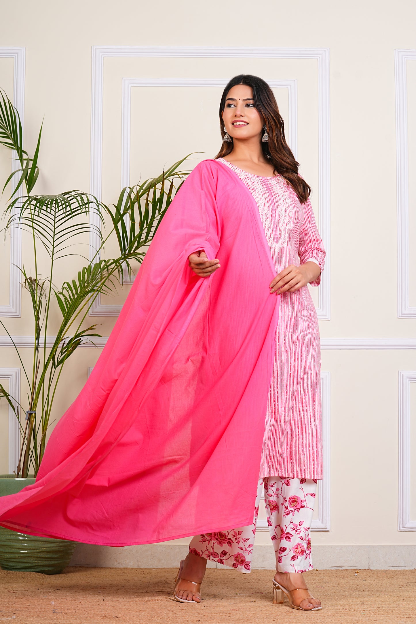 Rose Charm Kurta Set