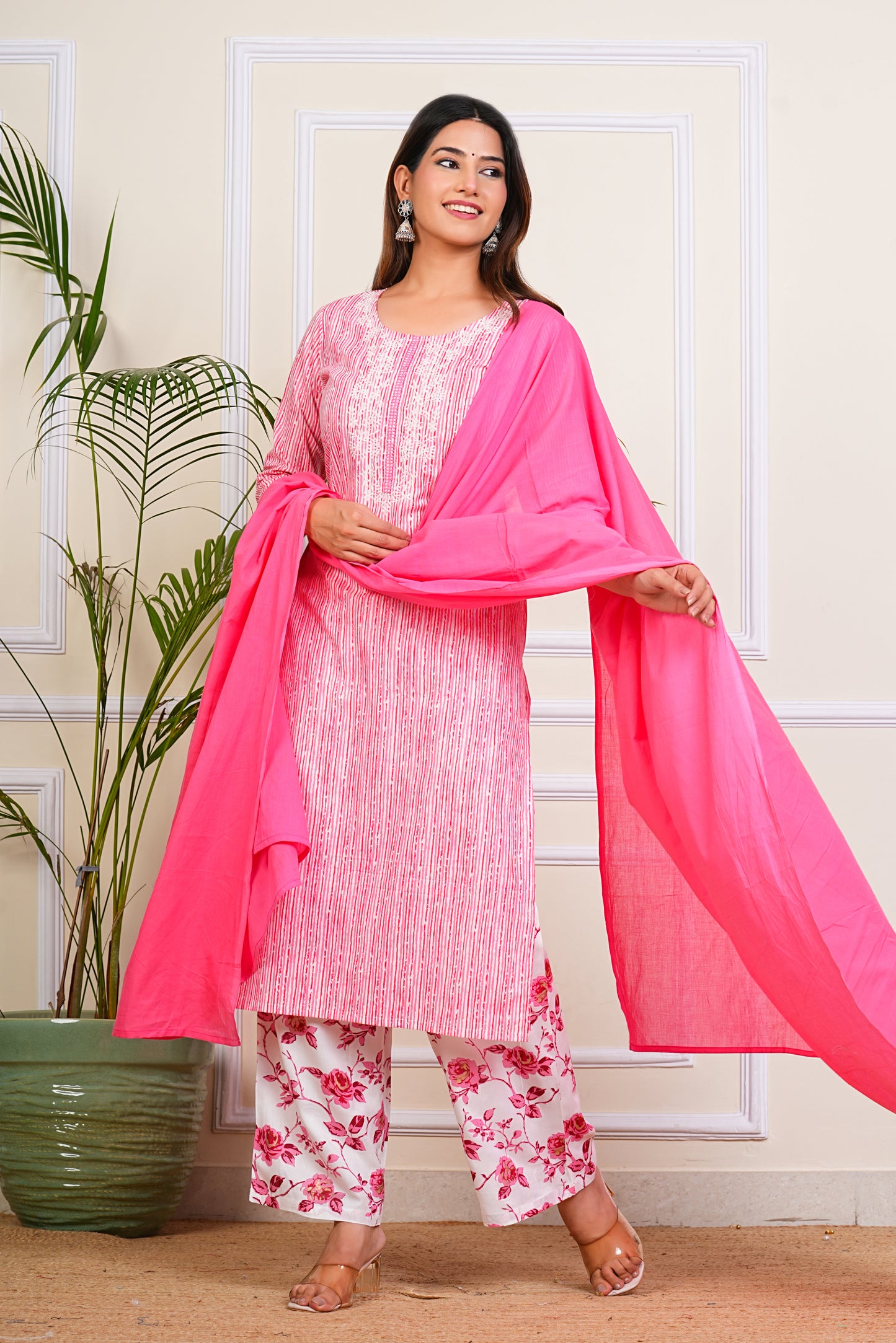 Rose Charm Kurta Set