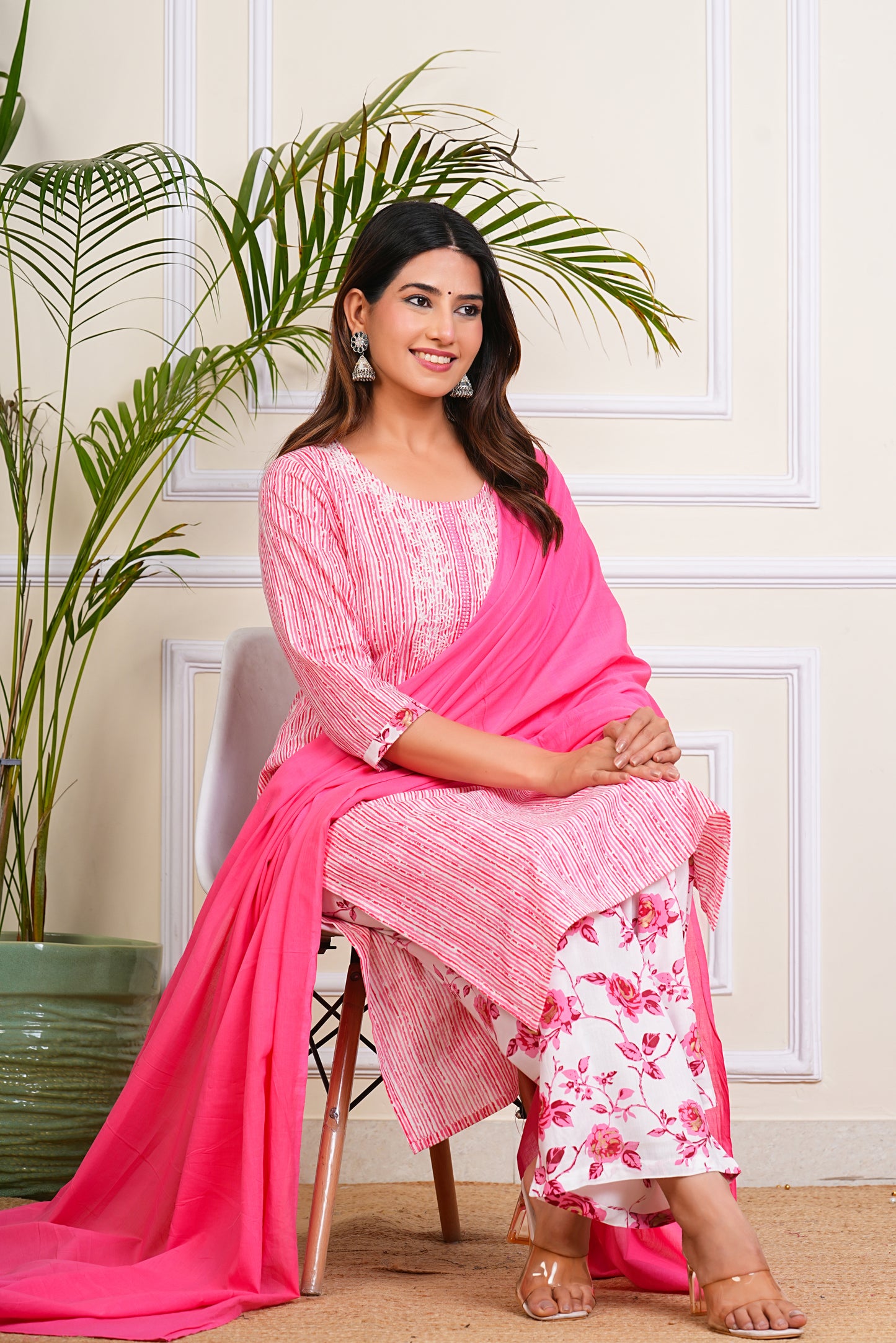 Rose Charm Kurta Set